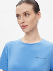Tommy Hilfiger dámske modré tričko 1985 - S (C30)