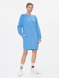 Tommy Hilfiger dámske modré šaty 1985 - XS (C30)