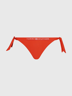 Tommy Hilfiger dámske oranžové plavkové nohavičky - L (SNX)