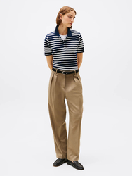 Tommy Hilfiger dámske pruhované polo tričko 1985 - XS (0X4)