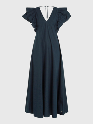 Tommy Hilfiger dámske tmavomodré šaty - 34 (DW5)