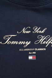 Tommy Hilfiger dámske tmavo modré tričko - M (C1G)