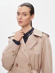 Tommy Hilfiger dámsky béžový trenčkot - 36 (AEG)