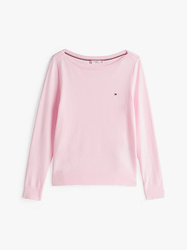 Tommy Hilfiger dámsky ružový sveter - XS (TOG)