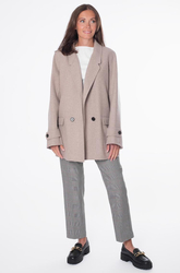 Tommy Hilfiger dámsky vlnený kabát - M-L (AF9)