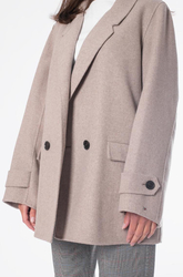 Tommy Hilfiger dámsky vlnený kabát - M-L (AF9)