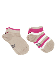 Tommy Hilfiger detské béžové ponožky - 39/42 (040)