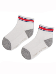 Tommy Hilfiger detské biele ponožky - 27 (300)
