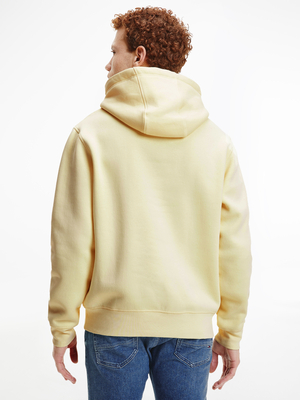 Tommy Hilfiger pánska žltá mikina Logo Hoody - S (ZHF)