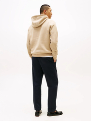 Tommy Hilfiger pánska béžová mikina Logo - S (RBT)
