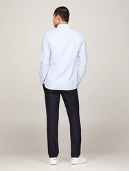 Tommy Hilfiger pánska bledo modrá košeľa Oxford - L (C1Z)