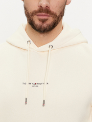 Tommy Hilfiger pánska krémová mikina - L (AEF)