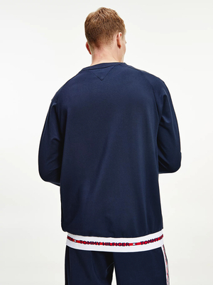 Tommy Hilfiger pánska tmavo modrá mikina - XL (DW5)