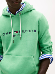 Tommy Hilfiger pánska zelená mikina Logo - S (L3J)