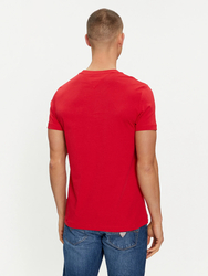 Tommy Hilfiger pánske červené tričko - M (XLG)