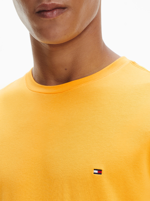 Tommy Hilfiger pánske žlté tričko - M (ZER)
