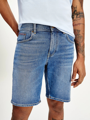 Tommy Hilfiger pánske džínsové šortky Brooklyn - 32/NI (1A9)