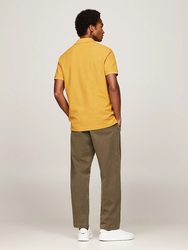 Tommy Hilfiger pánske horčicové polo tričko  - L (ZE1)