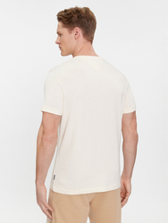 Tommy Hilfiger pánske krémové tričko - S (AEF)