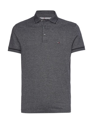 Tommy Hilfiger pánske modré polo tričko Mouline - L (DW5)