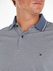 Tommy Hilfiger pánske modré polotričko - M (C9T)