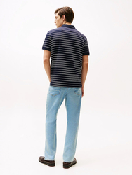 Tommy Hilfiger pánske tmavo modré polo tričko - S (0A7)