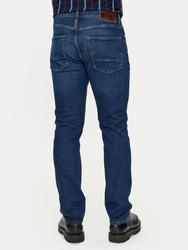 Tommy Hilfiger pánske tmavo modré džínsy Denton - 30/32 (1BL)