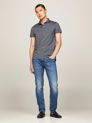 Tommy Hilfiger pánske tmavo modré polo tričko - L (DW5)