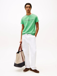 Tommy Hilfiger pánske zelené tričko  - S (L3J)