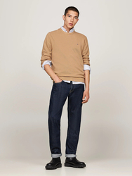 Tommy Hilfiger pánsky béžový sveter - XL (RBC)