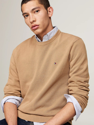 Tommy Hilfiger pánsky béžový sveter - XL (RBC)