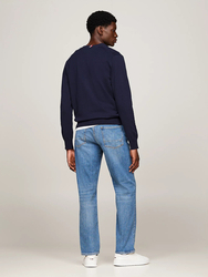 Tommy Hilfiger pánsky tmavo modrý kardigan 1985 - S (DW5)