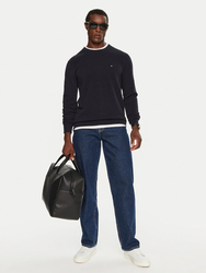 Tommy Hilfiger pánsky tmavomodrý sveter - S (DW5)