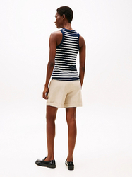 Tommy Hilfiger dámske pruhované tielko - L (0X4)