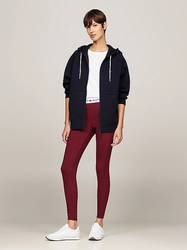 Tommy Hilfiger dámska tmavo modrá mikina na zips - XS (DW5)