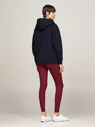Tommy Hilfiger dámska tmavo modrá mikina na zips - XS (DW5)