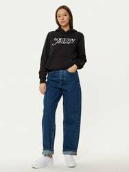 Tommy Jeans dámska čierna mikina - XS (BDS)