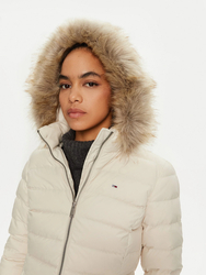 Tommy Jeans dámska béžová bunda - S (ACG)