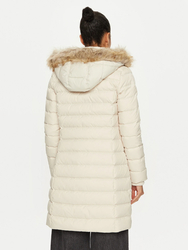 Tommy Jeans dámska béžová bunda - S (ACG)