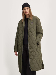 Tommy Jeans dámska khaki bunda - XS (M12)