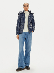 Tommy Jeans dámska modrá bunda - L (C1G)