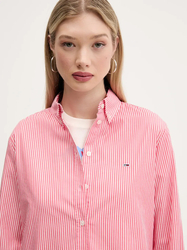 Tommy Jeans dámska pruhovaná košeľa - XS (0D4)