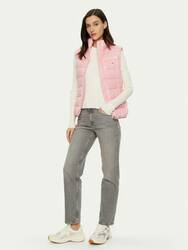 Tommy Jeans dámska ružová vesta - L (TPF)