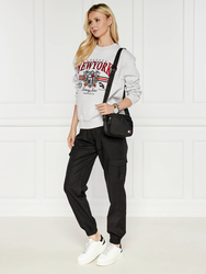 Tommy Jeans dámske čierne cargo nohavice  - 27/30 (BDS)