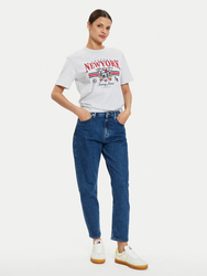 Tommy Jeans dámske šedé tričko  - XS (P08)