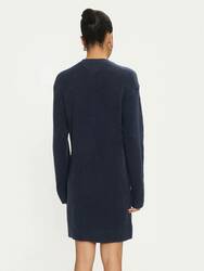 Tommy Jeans dámske modré úpletové šaty - L (DRO)
