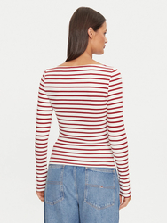 Tommy Jeans dámske pruhované tričko - L (XIT)