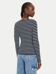 Tommy Jeans dámske pruhované tričko - XS (C1G)