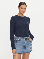 Tommy Jeans dámsky modrý sveter - M (DRO)