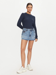 Tommy Jeans dámsky modrý sveter - M (DRO)